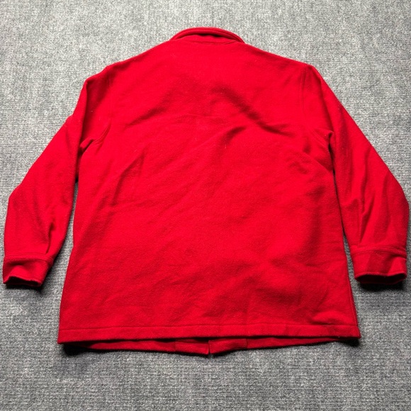 Boy Scouts of America Official BSA Red Wool Jac-Shirt Jacket Adult Large Red - Picture 2 of 7